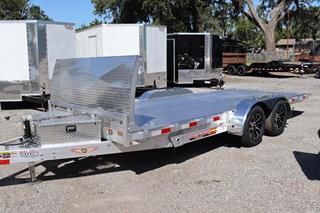 7(82")x18 Aluminum Electric Tilt Speedloader Car Hauler Trailer For Sale