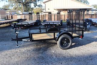 5x8 Open Steel Utility Trailer with Ez Lube Axle For Sale
