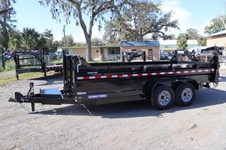 7(82")x16 Low Profile Dump Trailers with 24" Sides For Sale