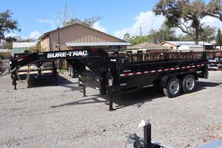 7x14 Pro Series Telescopic Gooseneck Dump Trailer For Sale