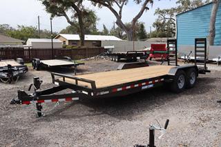 7x20(18+2) Equipment Trailer with Heavy Duty Jack For Sale