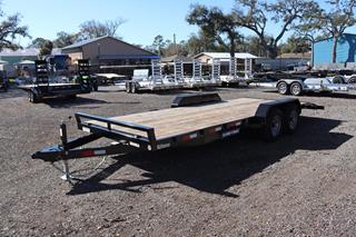 7x20(18+2) C-Channel Car Hauler Trailer with 7k Jack For Sale