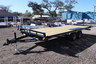 8.5x18 Low Profile Deckover Equipment Trailer For Sale