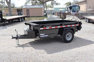 5(62")x8 Homeowner Dump Trailer with Electric Brakes For Sale