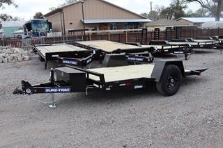 6.5(78")x12 Tilt Bed Equipment Trailer with 4 D Rings For Sale