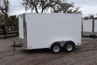 6x12 V Nose Cargo Trailer with 6'6" Interior Height For Sale