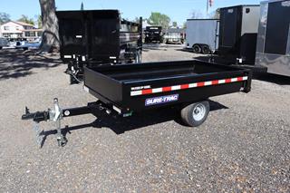 4.5x8 Utility Dump Trailer with 2" Coupler For Sale