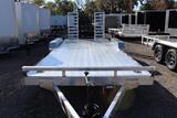 20ft Aluminum Equipment Trailer image 1 image 2