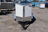 4x6 Slant Wedge Cargo Trailer image 1 image 2