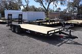 7x18 Equipment Trailer 7k Tandem Axle image 1 image 2 image 3