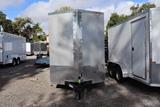 6x12 VNose Cargo Trailer image 1 image 2
