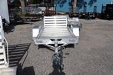 45x8 Aluminum Utility Trailer image 1 image 2