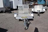 4x6 Aluminum Utility Trailer image 1 image 2