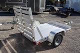 4x6 Aluminum Utility Trailer image 1 image 2 image 3 image 4
