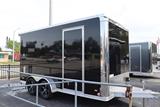 7x14 Aluminum Motorcycle Trailer image 1 image 2 image 3