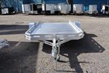 6x12 Aluminum Executive Utility Trailer image 1 image 2
