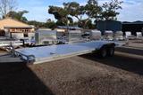 8x26 Aluminum Car Hauler Trailer image 1 image 2