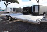 8x26 Aluminum Car Hauler Trailer image 1 image 2 image 3 image 4