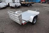 4x6 Aluminum Utility Trailer image 1 image 2 image 3 image 4