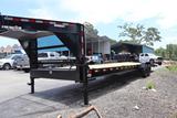 7x34 Gooseneck TwoCar Hauler image 1 image 2 image 3