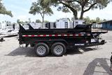 7x12 Low Profile Dump Trailer image 1 image 2 image 3