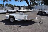 65x115 Aluminum Motorcycle Trailer image 1 image 2 image 3