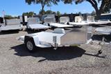 65x115 Aluminum Motorcycle Trailer image 1 image 2 image 3