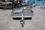 65x145 Aluminum Tilt Utility Trailer image 1 image 2