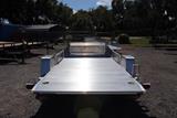 65x145 Aluminum Tilt Utility Trailer image 1 image 2 image 3 image 4