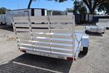 65x12 Aluminum Utility Trailer image 1 image 2 image 3 image 4