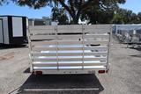 65x12 Aluminum Utility Trailer image 1 image 2 image 3 image 4 image 5