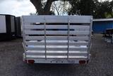 55x12 Aluminum Utility Trailer image 1 image 2 image 3 image 4