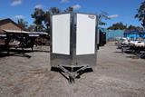 7x14 VNose Cargo Trailer image 1 image 2