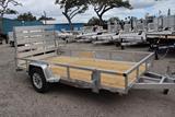 6x12 Aluminum Utility Trailer image 1 image 2 image 3