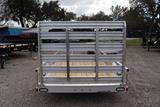 6x12 Aluminum Utility Trailer image 1 image 2 image 3 image 4