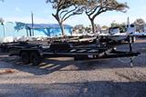 7x20 Open Car Hauler Trailer image 1 image 2 image 3