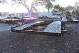 7x18 Open Car Hauler Trailer image 1 image 2 image 3 image 4