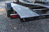 7x18 Open Car Hauler Trailer image 1 image 2 image 3 image 4 image 5 image 6