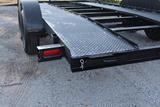 7x16 Open Car Hauler Trailer image 1 image 2 image 3 image 4 image 5