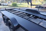 7x16 Open Car Hauler Trailer image 1 image 2 image 3 image 4 image 5 image 6