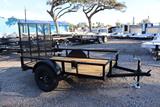 5x8 Steel Utility Trailer image 1 image 2 image 3