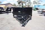 7x16 Low Profile Dump Trailer image 1 image 2