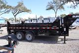 7x14 Pro Series Gooseneck Dump Trailer image 1 image 2 image 3