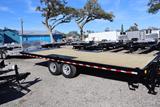 85x22 Power Tilt Deckover Trailer image 1 image 2 image 3 image 4