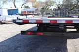 85x22 Power Tilt Deckover Trailer image 1 image 2 image 3 image 4 image 5 image 6 image 7