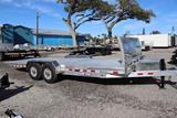 7x22 Aluminum Power Tilt Car Hauler image 1 image 2 image 3