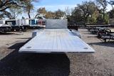7x22 Aluminum Power Tilt Car Hauler image 1 image 2 image 3 image 4