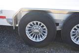 7x22 Aluminum Power Tilt Car Hauler image 1 image 2 image 3 image 4 image 5 image 6 image 7 image 8