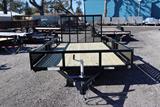 7x14 Tube Top ATV Trailer image 1 image 2