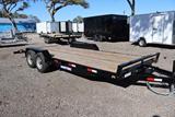 7x20 CChannel Car Hauler Trailer image 1 image 2 image 3